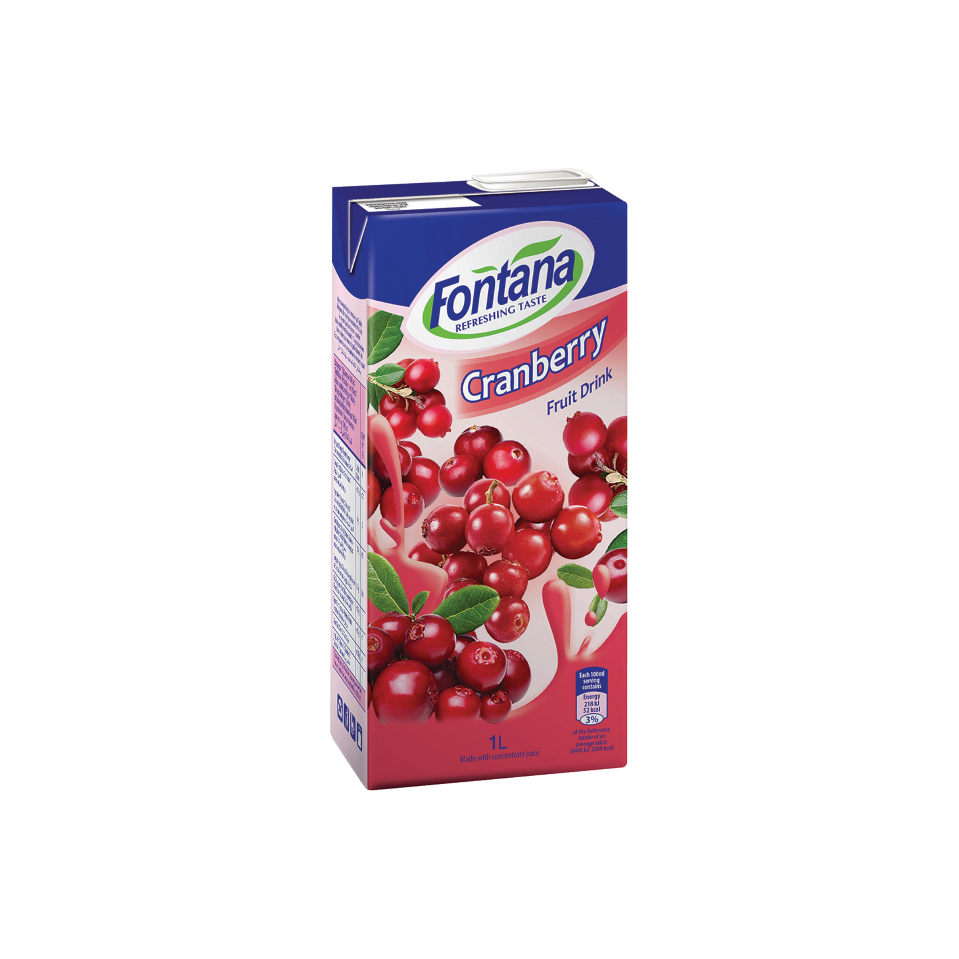 Fontana Cranberry Juice Slim